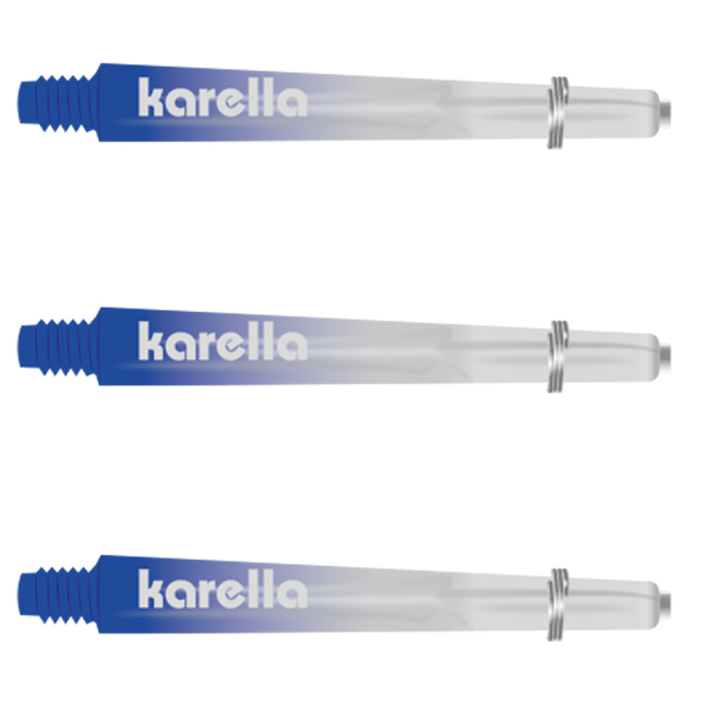 Karella Comic-Line Polycarbonat-Schäfte blau/transparent